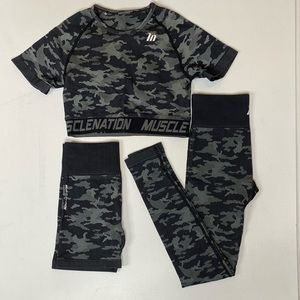 Muscle nation seamless camo set